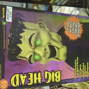 Vintage big head Frankenstein new in box